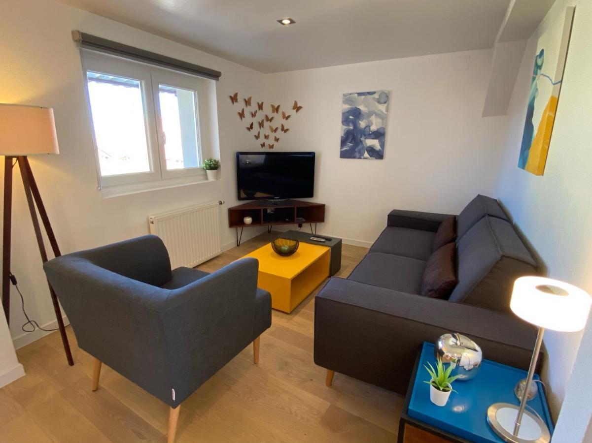 Duplex Le 12 - Appartement Avec Terrasse Dans Le Vignoble - 5 Mn Du Centre De Colmar Wettolsheim Exterior foto